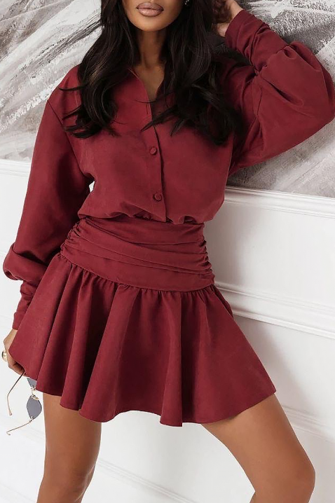 Sukienka BELETINA RED, Kolor : czerwony, IVET.PL - Modna odzież