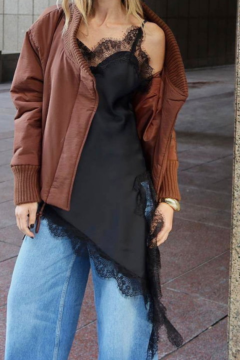 Tunika ZALFERSA BLACK, Kolor : czarny, IVET.PL - Modna odzież