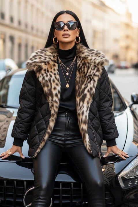 Kurtka MAREDONA, Kolor : czarny, IVET.PL - Modna odzież