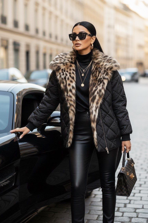 Kurtka MAREDONA, Kolor : czarny, IVET.PL - Modna odzież