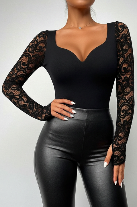 Bluzka HREVELDA BLACK, Kolor : czarny, IVET.PL - Modna odzież