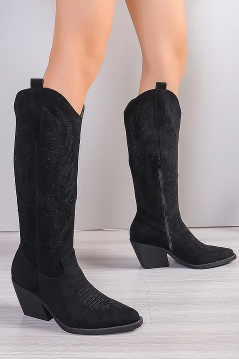 Kozaki ZLOMERTA, Kolor : czarny, IVET.PL - Modna odzież