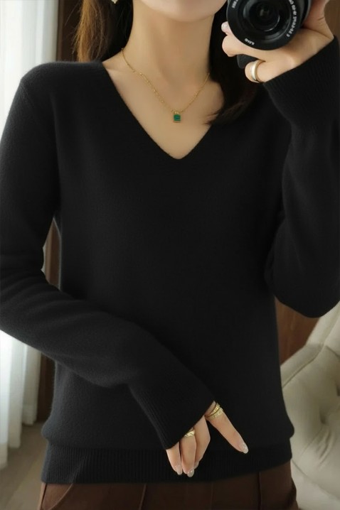 Sweter ABEROLSA BLACK, Kolor : czarny, IVET.PL - Modna odzież