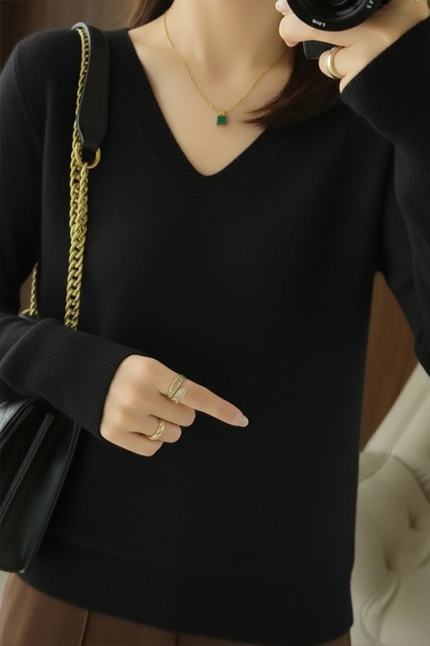 Sweter ABEROLSA BLACK, Kolor : czarny, IVET.PL - Modna odzież