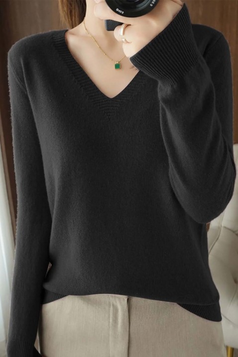 Sweter ABEROLSA BLACK, Kolor : czarny, IVET.PL - Modna odzież