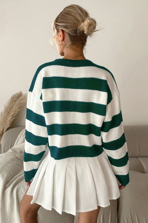 Kardigan AMORNEZA GREEN, Kolor : zielony, IVET.PL - Modna odzież