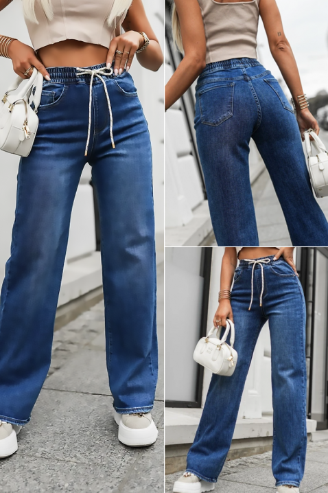 Jeansy MOSKONZA, Kolor : chabrowy, IVET.PL - Modna odzież