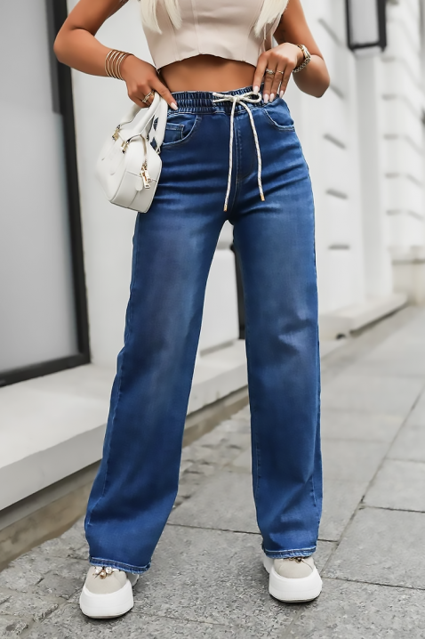 Jeansy MOSKONZA, Kolor : chabrowy, IVET.PL - Modna odzież