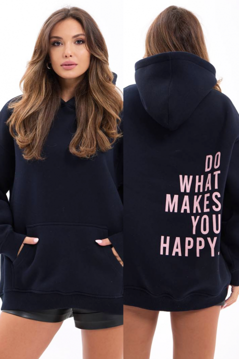 Bluza TRISORDA BLACK, Kolor : czarny, IVET.PL - Modna odzież