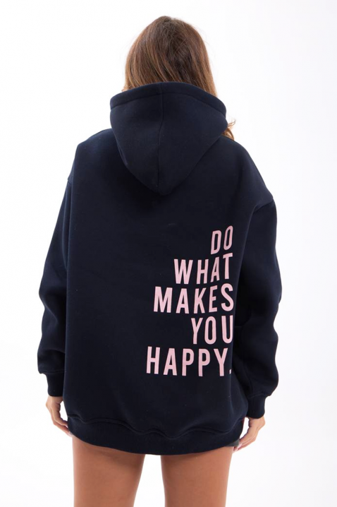 Bluza TRISORDA BLACK, Kolor : czarny, IVET.PL - Modna odzież