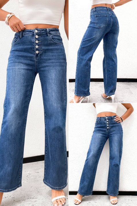 Jeansy ZVERLEND, Kolor : chabrowy, IVET.PL - Modna odzież