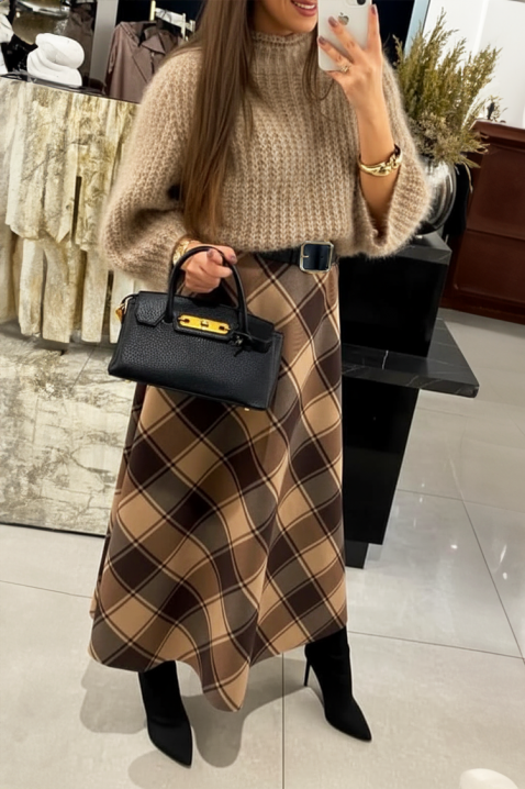 Spódnica BOMBILDA, Kolor : wielokolorowy, IVET.PL - Modna odzież