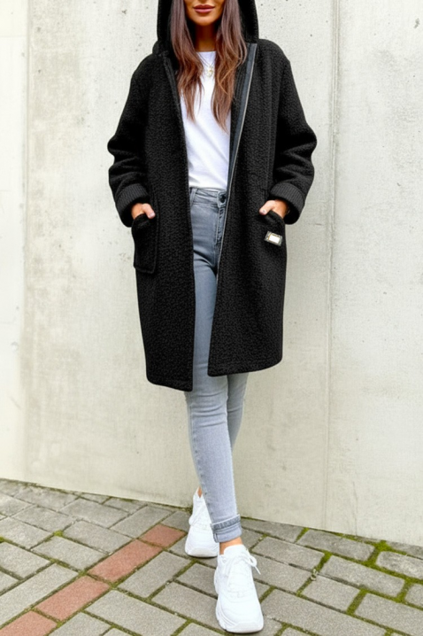 Kardigan VLADENZA BLACK, Kolor : czarny, IVET.PL - Modna odzież