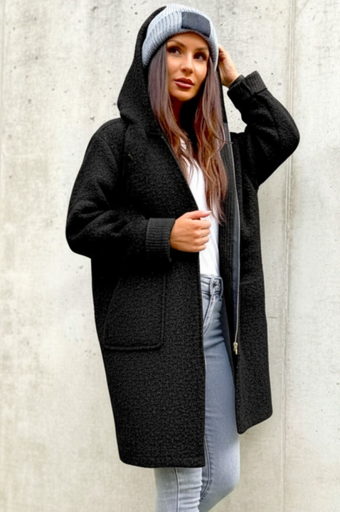 Kardigan VLADENZA BLACK, Kolor : czarny, IVET.PL - Modna odzież