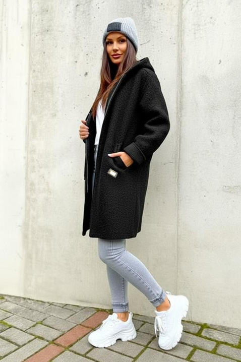 Kardigan VLADENZA BLACK, Kolor : czarny, IVET.PL - Modna odzież