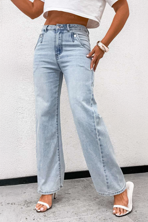 Jeansy AMERSOTA, Kolor : chabrowy, IVET.PL - Modna odzież