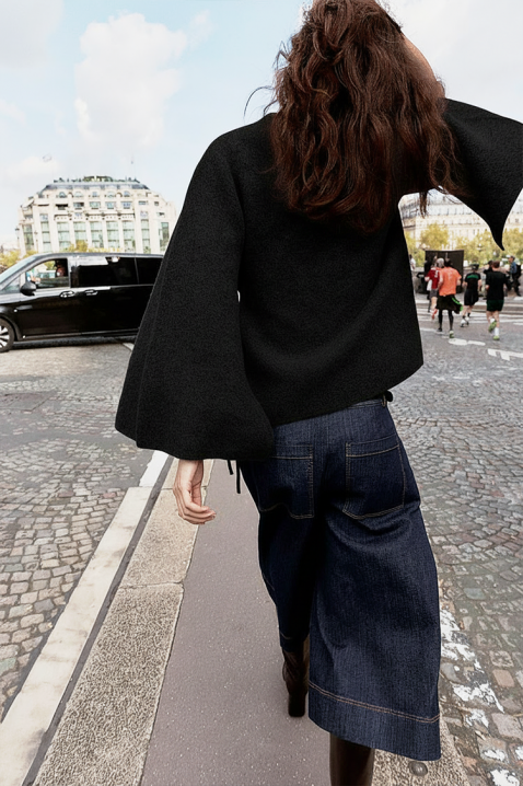 Kardigan BELENZA BLACK, Kolor : czarny, IVET.PL - Modna odzież