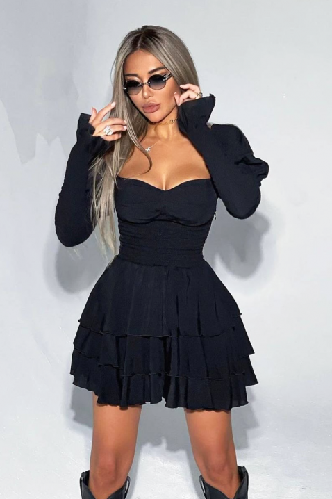 Sukienka BELDOTA, Kolor : czarny, IVET.PL - Modna odzież