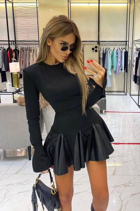 Sukienka AGLORTA, Kolor : czarny, IVET.PL - Modna odzież