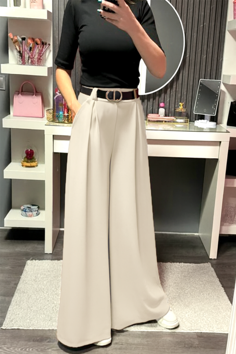 Spodnie ILOPERNA ECRU, Kolor : ecru, IVET.PL - Modna odzież