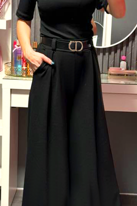 Spodnie ILOPERNA BLACK, Kolor : czarny, IVET.PL - Modna odzież