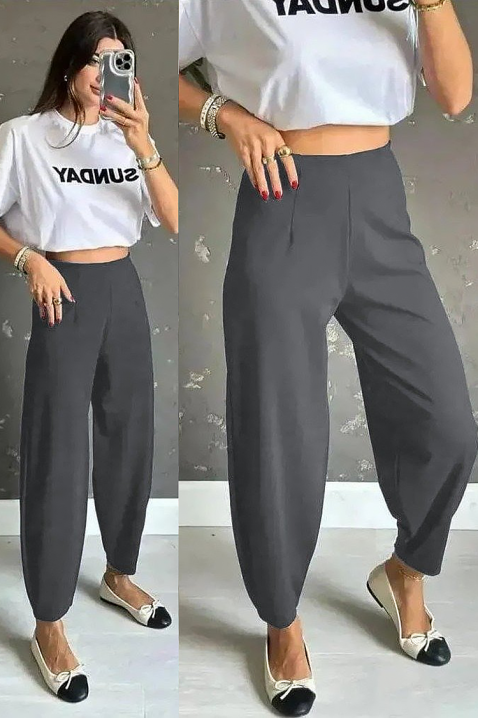 S[podnie AMAROLDA GRAFIT, Kolor : grafitowy, IVET.PL - Modna odzież