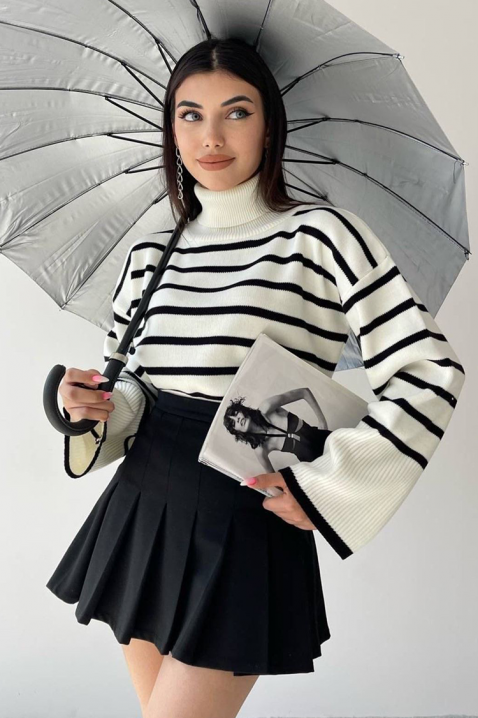 Sweter ALSETINA ECRU, Kolor : ecru, IVET.PL - Modna odzież