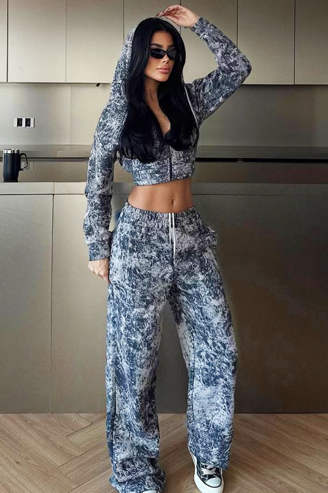 Komplet ZANGRONDA BLUE, Kolor : chabrowy, IVET.PL - Modna odzież