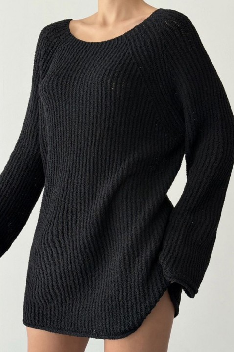 Sweter ALIZANA BLACK, Kolor : czarny, IVET.PL - Modna odzież