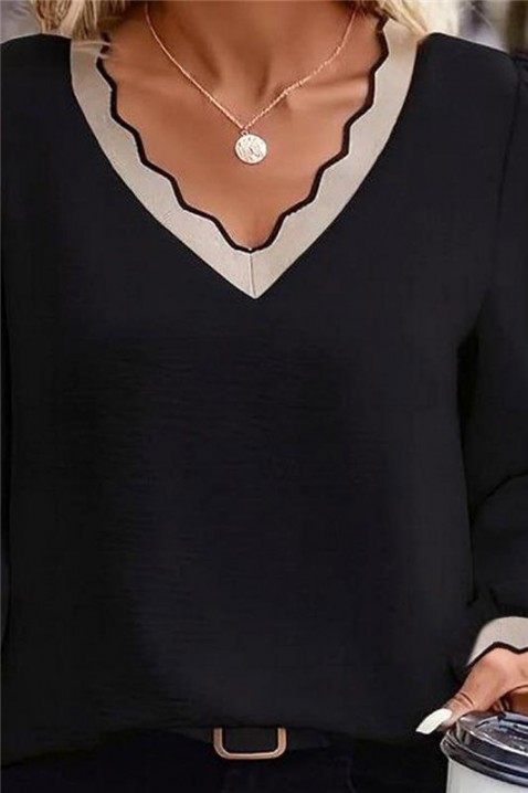 Bluzka BIOFEHA BLACK, Kolor : czarny, IVET.PL - Modna odzież