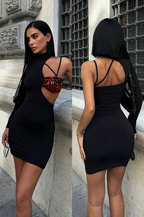 Sukienkka MADJORZA, Kolor : czarny, IVET.PL - Modna odzież