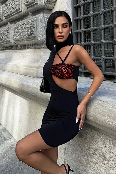 Sukienkka MADJORZA, Kolor : czarny, IVET.PL - Modna odzież