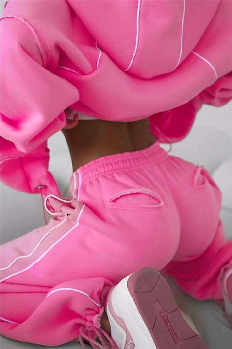 Komplet sportowy TRIMORNA PINK, Kolor : różowy, IVET.PL - Modna odzież