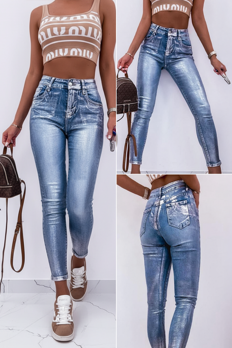 Jeansy VTALILZA, Kolor : błękitny, IVET.PL - Modna odzież