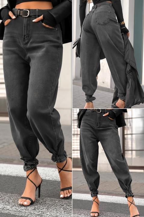 Jeansy DAVILZA, Kolor : czarny, IVET.PL - Modna odzież