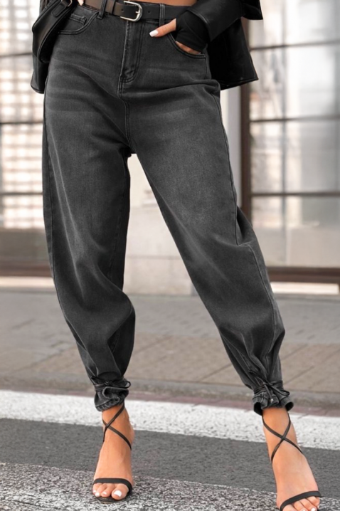 Jeansy DAVILZA, Kolor : czarny, IVET.PL - Modna odzież