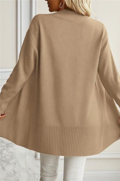 Kardigan MALFORZA BEIGE, Kolor :  beżowy, IVET.PL - Modna odzież