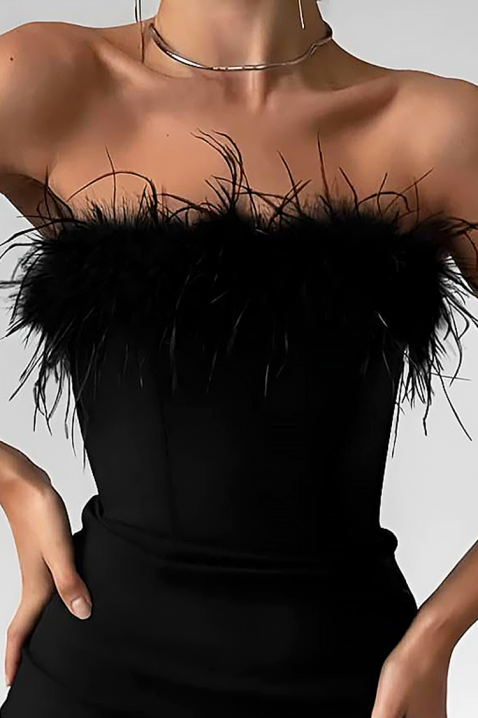 Sukienka SAROELTA BLACK, Kolor : czarny, IVET.PL - Modna odzież