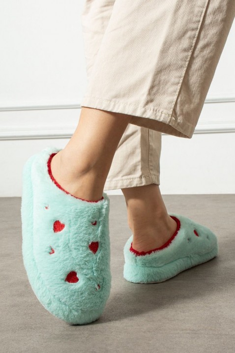 Kapcie MEGOLDA MINT, Kolor : miętowy, IVET.PL - Modna odzież