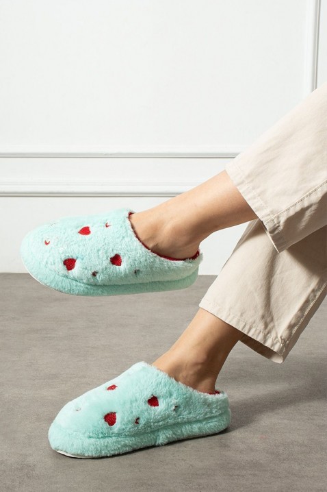 Kapcie MEGOLDA MINT, Kolor : miętowy, IVET.PL - Modna odzież