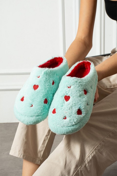 Kapcie MEGOLDA MINT, Kolor : miętowy, IVET.PL - Modna odzież