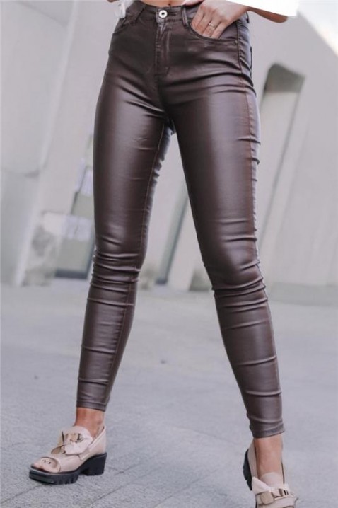 Spodnie ROLERZA, Kolor : brązowy, IVET.PL - Modna odzież