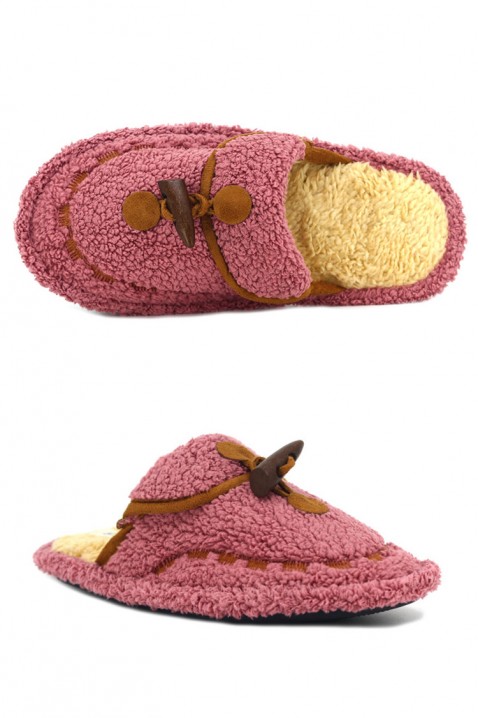 Kapcie BLOMERFA PUDRA, Kolor : pudrowy róż, IVET.PL - Modna odzież