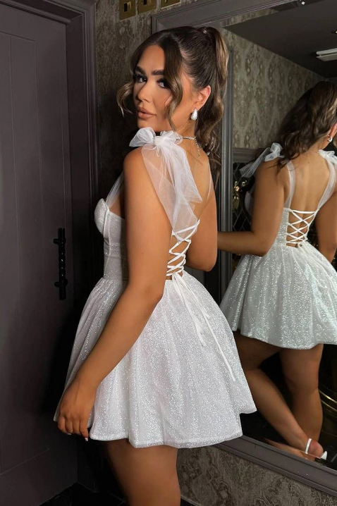 Sukienka CINDRELLA, Kolor : srebrny, IVET.PL - Modna odzież