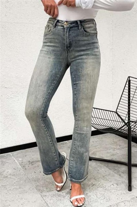 Jeansy ZENDIMA, Kolor : błękitny, IVET.PL - Modna odzież