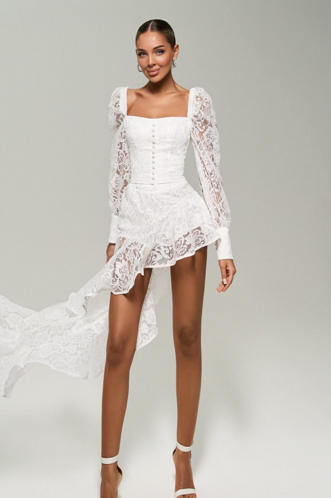 Sukienka BILVONZA WHITE, Kolor : biały, IVET.PL - Modna odzież