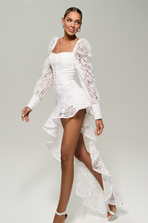 Sukienka BILVONZA WHITE, Kolor : biały, IVET.PL - Modna odzież