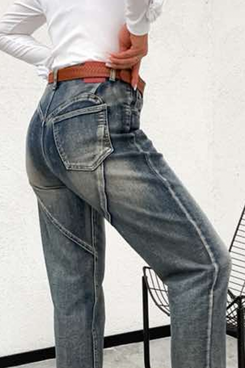 Jeansy DENVORA, Kolor : chabrowy, IVET.PL - Modna odzież