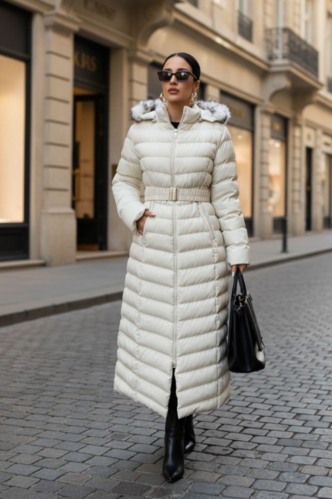 Kurtka LUBLENDA ECRU, Kolor : ecru, IVET.PL - Modna odzież