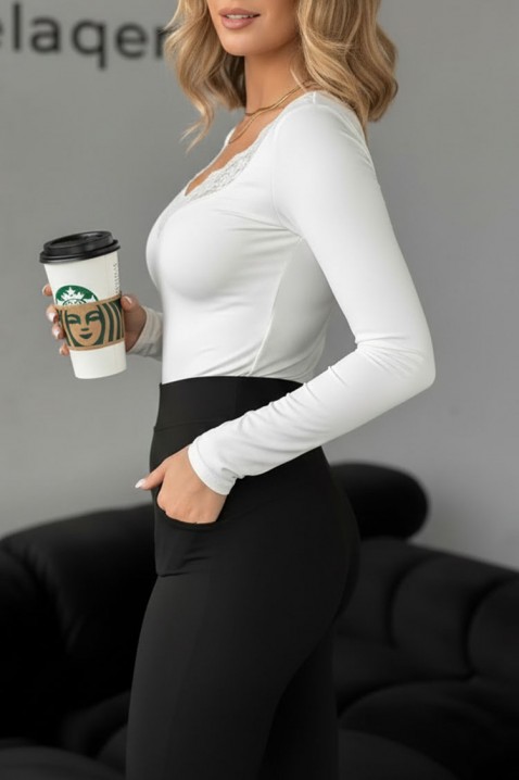 Bluzka ERANDELA WHITE, Kolor : biały, IVET.PL - Modna odzież